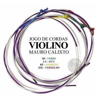 Jogo de cordas Mauro Calixto Violino (1)