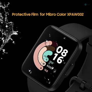 Protective Film 3PCS for Mibro Color XPAW002 Smartwatch High Quality Full Cover Protection Touch Sensitive/Wear Resistant/Durable Effective Mibro Colo (4)