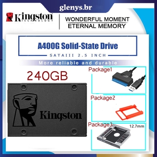 Kingston A400 3 Ssd De 240gb Solid State Drive Sata 2.5 Polegada Disko Resistente Para O Desktop Laptop Hd Disko Rígido