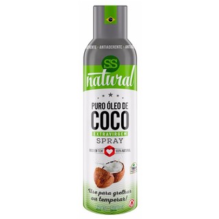 Óleo De Coco Extra Virgem Spray 128ml Antiaderente - Ss Natural