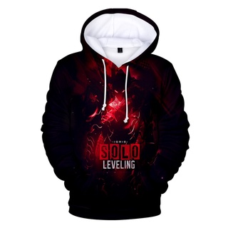 Solo Leveling Manga Hoodies Sweatshirt 2021 New Pullovers College Stylish Adult Clothes 3D