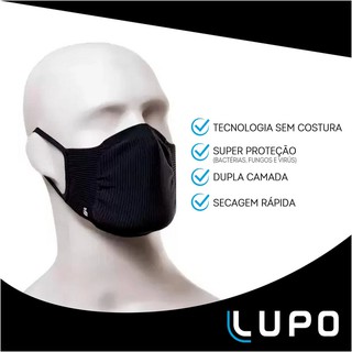 Máscara Lupo antivirus VARIAS CORES (3)