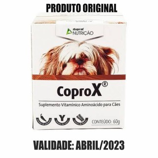 COPROX 60GR (Compre o original) Inibidor de vontade de comer fezes (Coprofagia)