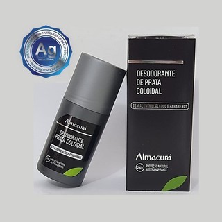 Desodorante de Prata Coloidal Almacura - Sem Perfume (55ml)