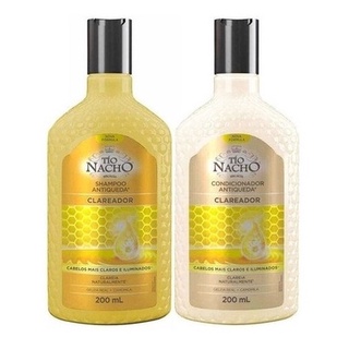 Tio Nacho Clareador Kit Shampoo E Condicionador 200ml
