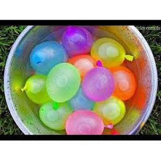 100 unidades Balões Zerinho - Mix de cores - bexiga água brincadeira verão crianças (4)