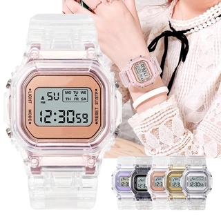 Digital Watch Men And Women/Digital Watch Small Square Luminous Alarm Clock XX026 home