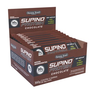 Barra de Proteínas Chocolate | Caixa com 12un de 30g