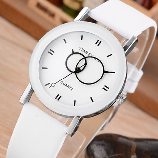 Relógio feminino / pulseira de couro relógio moderno criativo