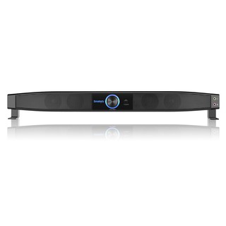 ♫ Smalody Soundbar USB Powered Speakers Home Theater 5W Stereo Subwoofer w/ Microphone Headphone Jack Suppor