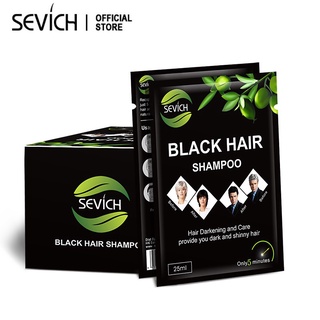 SEVICH Hair Dye Semi-Permanent Black Coloring 10pcs/box (1)