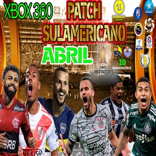 Pes 2021 Brasileirão Série A/B/C Xbox 360 (atualização para o jogo Pes 2018)