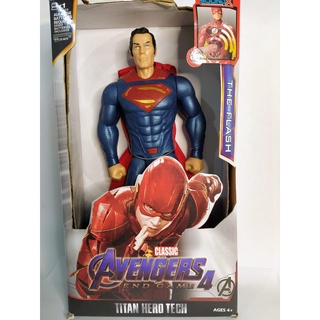 Boneco Super Man Herói 28 cm