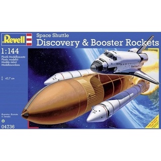 Revell Space Shuttle Discovery & Booster 1:144 Lv4 Cód.4736 (1)