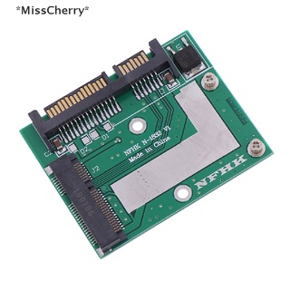 [[MissCherry]] mSATA SSD to 2.5'' SATA 6.0gps adapter converter card module board mini pcie ssd [Hot Sell]