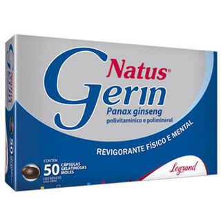NATUS GERIN - Polivitaminico e mineral 50 capsulas