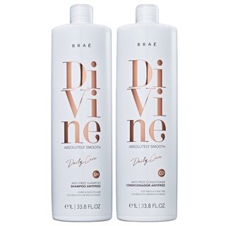 Braé Divine Kit Anti-frizz Shampoo + Condicionador - 2x1l