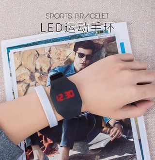 Relógio Nike Esportivo Eletrônico Com Led Para Estudantes / Lazer (9)