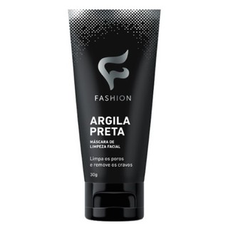 Bisnaga Argila Preta 30g - Máscara de Limpeza Facial - Argila Preta Fashion - Limpa Poros e Remove os Cravos - 01 Unidade (2)