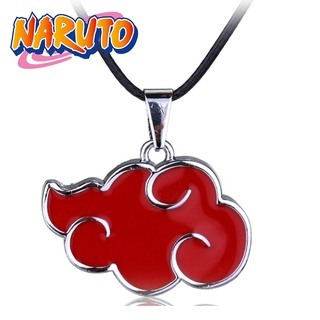 Pingente de Nuvem Vermelha do Anime Naruto/Sasuke/Itachi/Akatsuki Colar