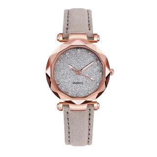 Relógio De Pulso Feminino De Quartzo Com Pulseira De Ouro Rosa Com Estrasse | fashion Korean Rhinestone Rose Gold Quartz Watch Female Belt Watch (7)