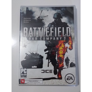 Jogo Para Computador Windows Battlefield Bad Company 2 PC Mídia Física
