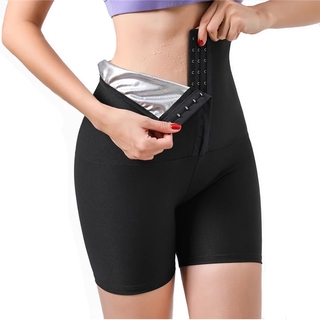 [Women Sexy High Waist Body Shape Pants ][Hot Sweat Sauna Effect Slimming Pants Fitness Short ][Shape wear Workout Gym Leggings Fitness Pants ]