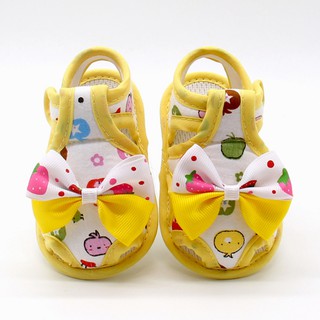 Sapatos De Verão Sandálias Com Laço Fofo Para Bebês (7)