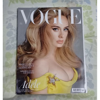 Adele Vogue UK 2021 Revista