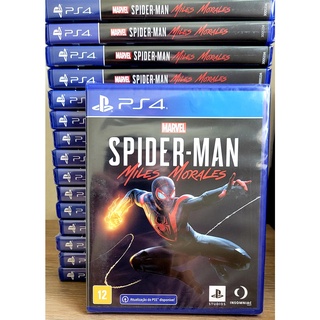 Spider Man Miles Morales PS4 Lacrado