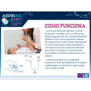 Aspirador Nasal Para Bebês Aspirar Baby - Likluc (7)