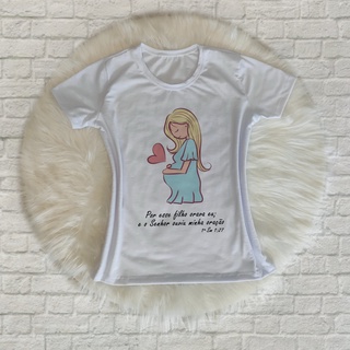 Blusa T-shirt Feminina Camiseta Por Esse Filho eu Orava
