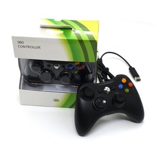 【500PCS Pronta Entrega】Controle De Xbox 360 Com Fio Gamepad Joystick Pad Para Xbox 360 & Pc 7 8 10