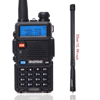 Baofeng UV-5R Dual Band VHF/UHF136-174Mhz & amp ; Walkie Talkie De Duas Vias De 400-520Mhz Para Rádio Portátil UV5R Ham