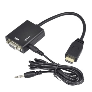 Cabo Conversor VGA + Audio Para HDMI Portátil KapBom Kap-V079