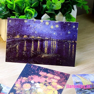 Jia 30 Folhas / Lote Pinturas Postal Vintage Van Gogh Van Gogh Cartão Postal (8)