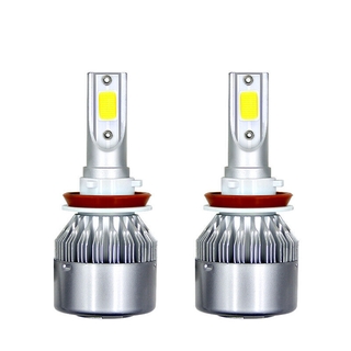 Farol De LED Com Para Carro C6 H4 H7 H11 9012 9004 Carros 1 SET (3)