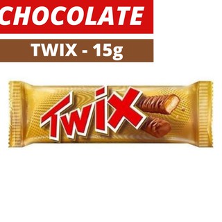 CHOCOLATE TWIX - UNIDADE 15g