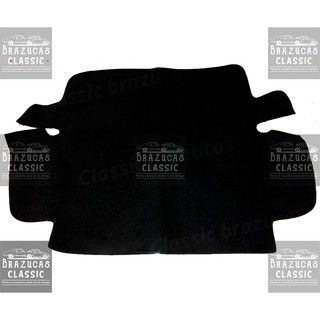 Carpete Fusca porta malas com capa de estepe preto luxo (2)
