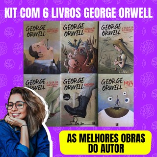 BOX George Orwell e suas 6 melhores obras - Preço imbatível! (3)