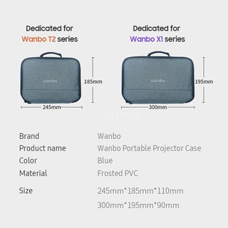 Wanbo Mini Projetor De Viagem / Bolsa De Transporte Com Alça De Ombro Ajustável / Acessórios (8)