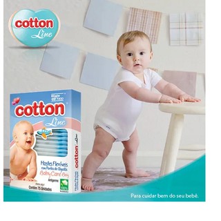 Hastes Flexíveis Baby Care (cotonetes)75 unidades (4)