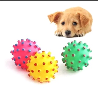 Brinquedo Pet Para Cachorro de Borracha - Mordedor bolinha de cravo Am08