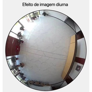Lâmpada Bulbo Camera Ip 360° Hd Espião iPhone Android Wifi (6)