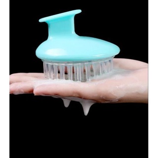 Escova Massageador de Cabelo Cabeça Couro Cabeludo Shampoo Pente Silicone Anti-coceira