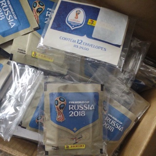 12 Envelopes Copa do Mundo Russia 2018