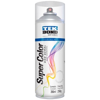 Tinta Spray Super Color Verniz Uso Geral com 350ml/250g
