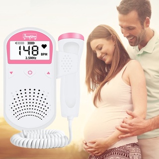 Detector Fetal Doppler Para Bebê Pré-Natal Com Monitor De Frequência Cardíaca/Sonar/Estetoscópio Mulheres Grávidas