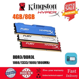 Desktop memory 4Gb 8Gb Ddr3 133 Mhz 1600Mhz 1866Mhz 240pin Dimm Ram Memória Desktop Azul Vermelho Branco