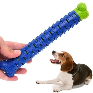 Brinquedo 3x1 Mordedor Osso Massageador Gengiva Removedor Tártaros Escova de Dente Para Cachorro Cão Pets - Chewbrush
